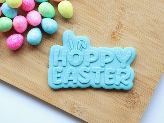 "Hoppy Easter" - Raised Embosser Set