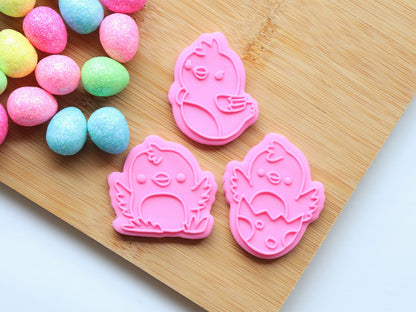 Mini Chicks (3 set) - Raised Embosser Set