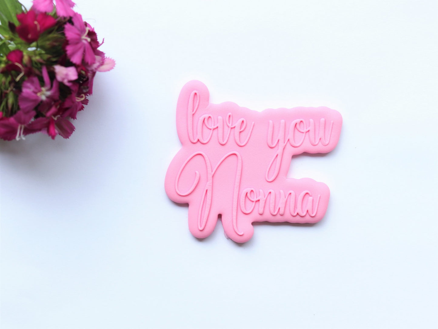 "love you Nonna" Bubble - Raised Embosser Set