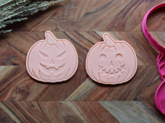 Halloween Pumpkin - Cutter & Stamp Set