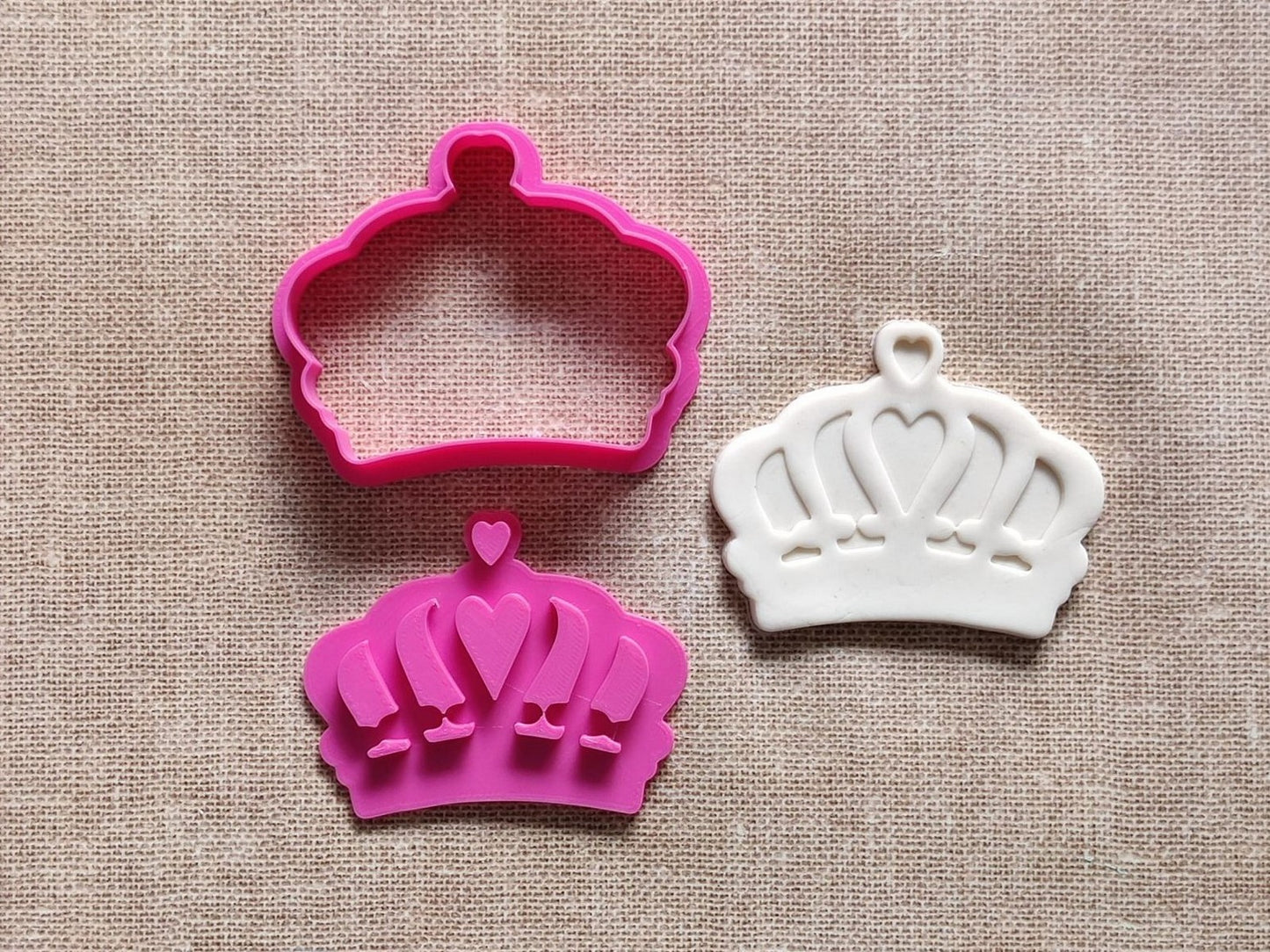 Queen's Crown - Cutter & Embosser Set