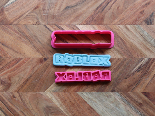 Roblox Logo - Cutter & Stamp Set