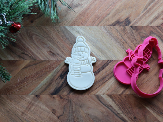 Snowman - Cutter & Stamp Set