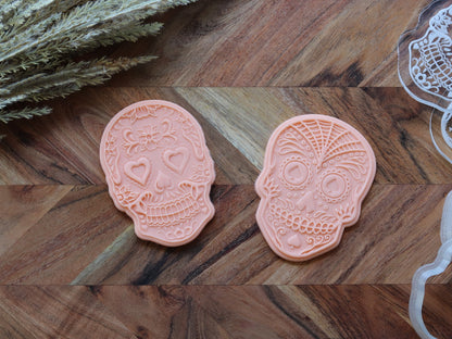 Sugar Skull - Raised Embosser Set