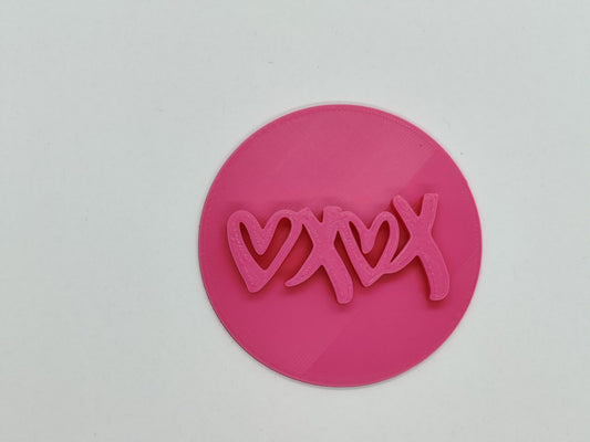 XoXo - Valentines Day 7cm Embosser
