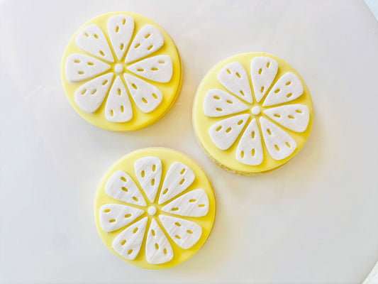 Lemon Slice - Raised Embosser