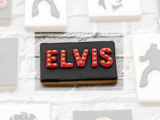 "ELVIS" - Raised Embosser Set